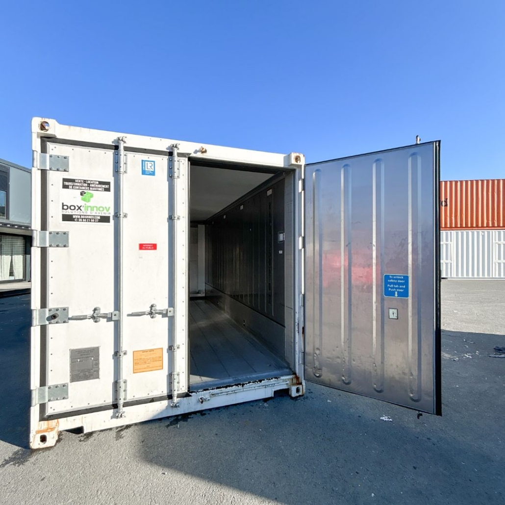 container frigorifique disponible en location
