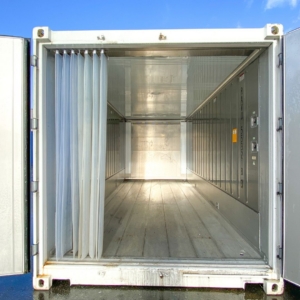 intérieur conteneur reefer 20 pieds